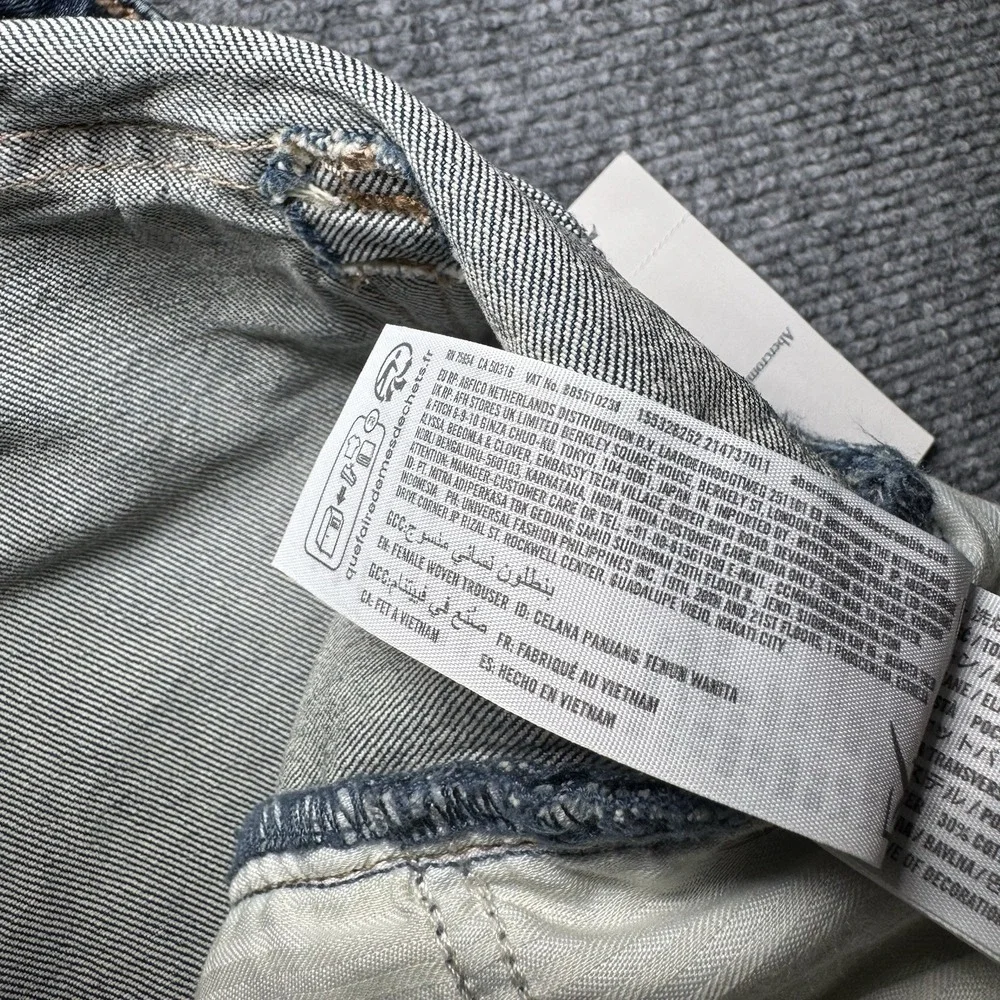 NWT‎ Abercrombie & Fitch Curve Love High Rise Bootcut Jean 32x33 Jeans Sz 32L